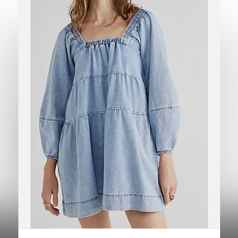 Free People denim dress